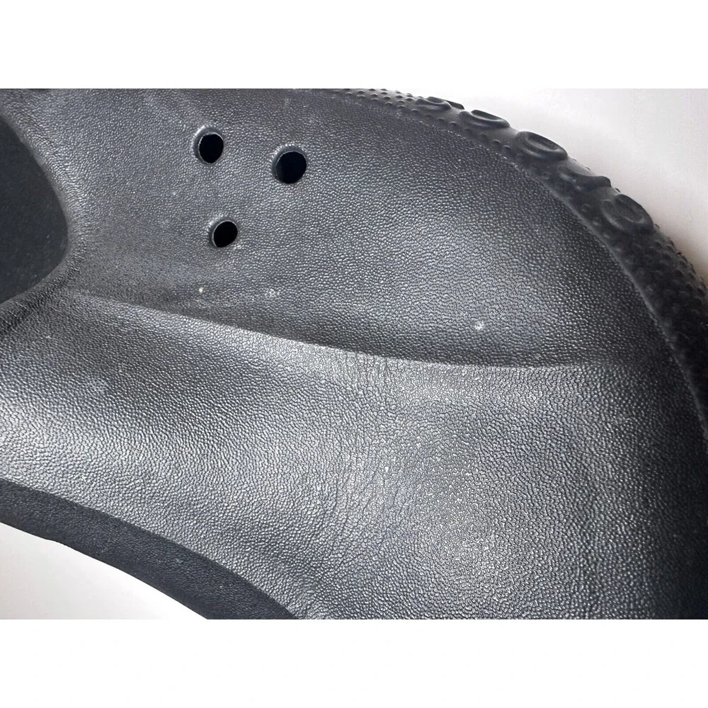 Crocs Mules Clogs Slip On Black No‎ Back Strap Unisex Men's 10 Women's 12